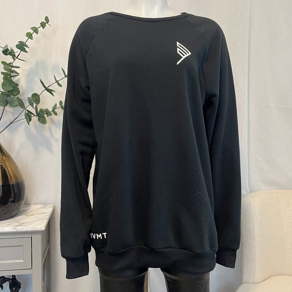 (CL2) GYMVT Gym Movement Fleece Sweater Black Sixe XL Unisex